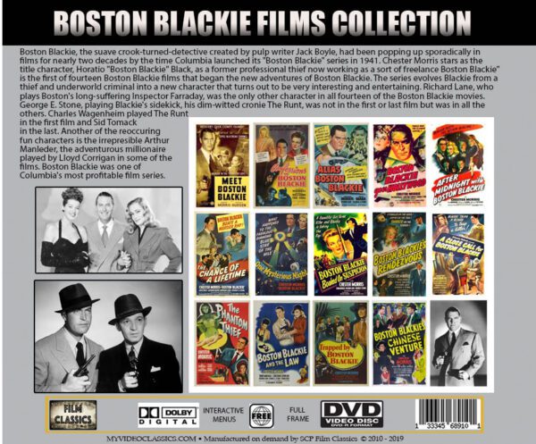 BOSTON BLACKIE FILMS COLLECTION