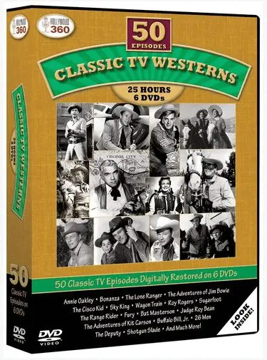 CLASSIC TV WESTERNS – 50 SHOWS